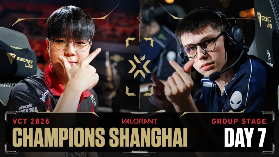 Valorant Champions Shanghai Group Stage Day 7